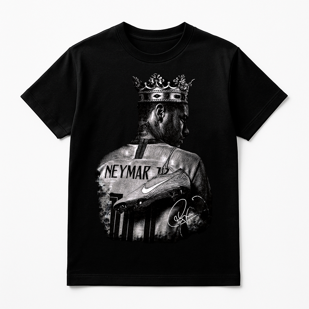 Halftone Lab - Brasil Neymar Jr MON003 - Black Tee