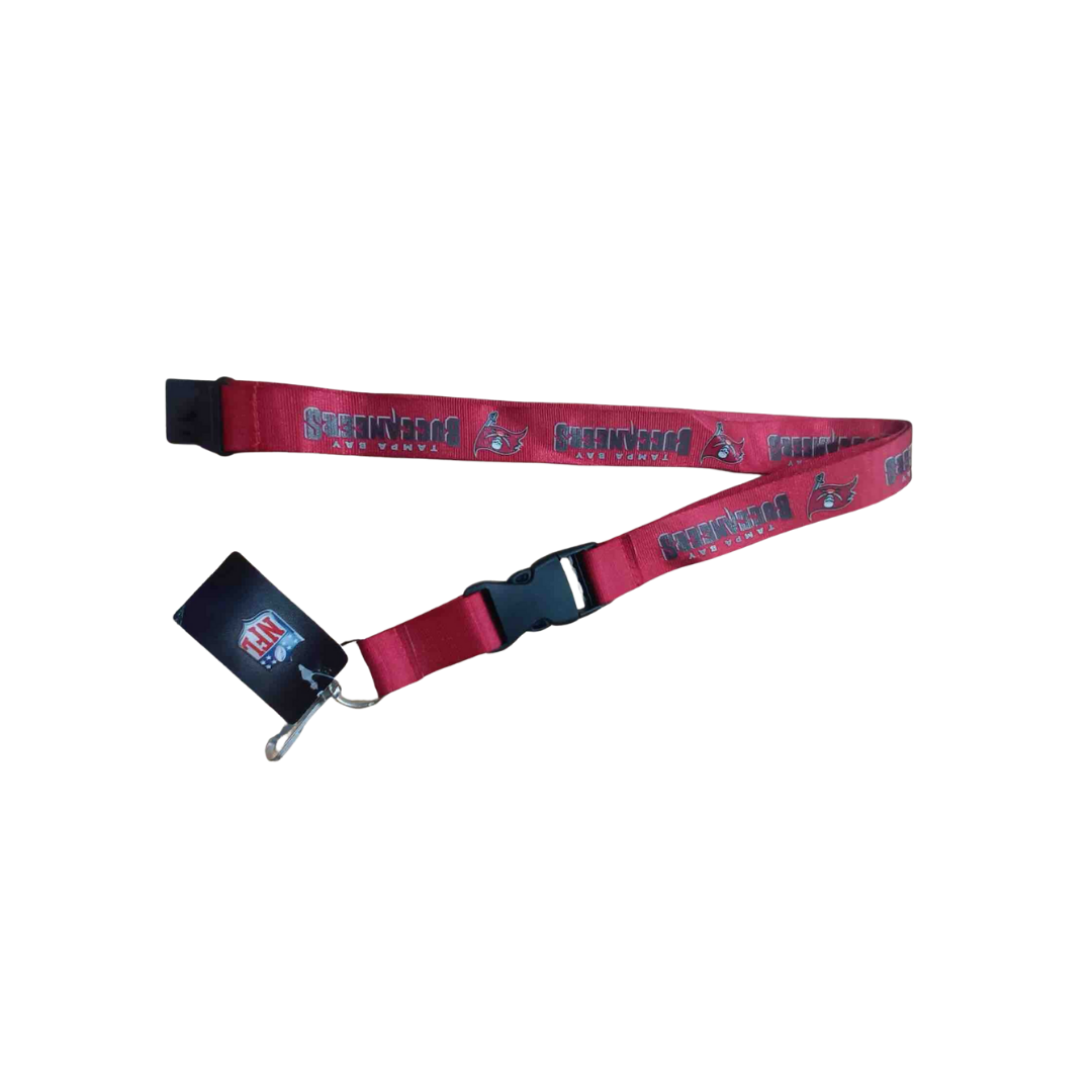LANYARD 2 SIDE CODIGO LYD NFL BUCCANEERS TALLA UNI TEAM COLOR