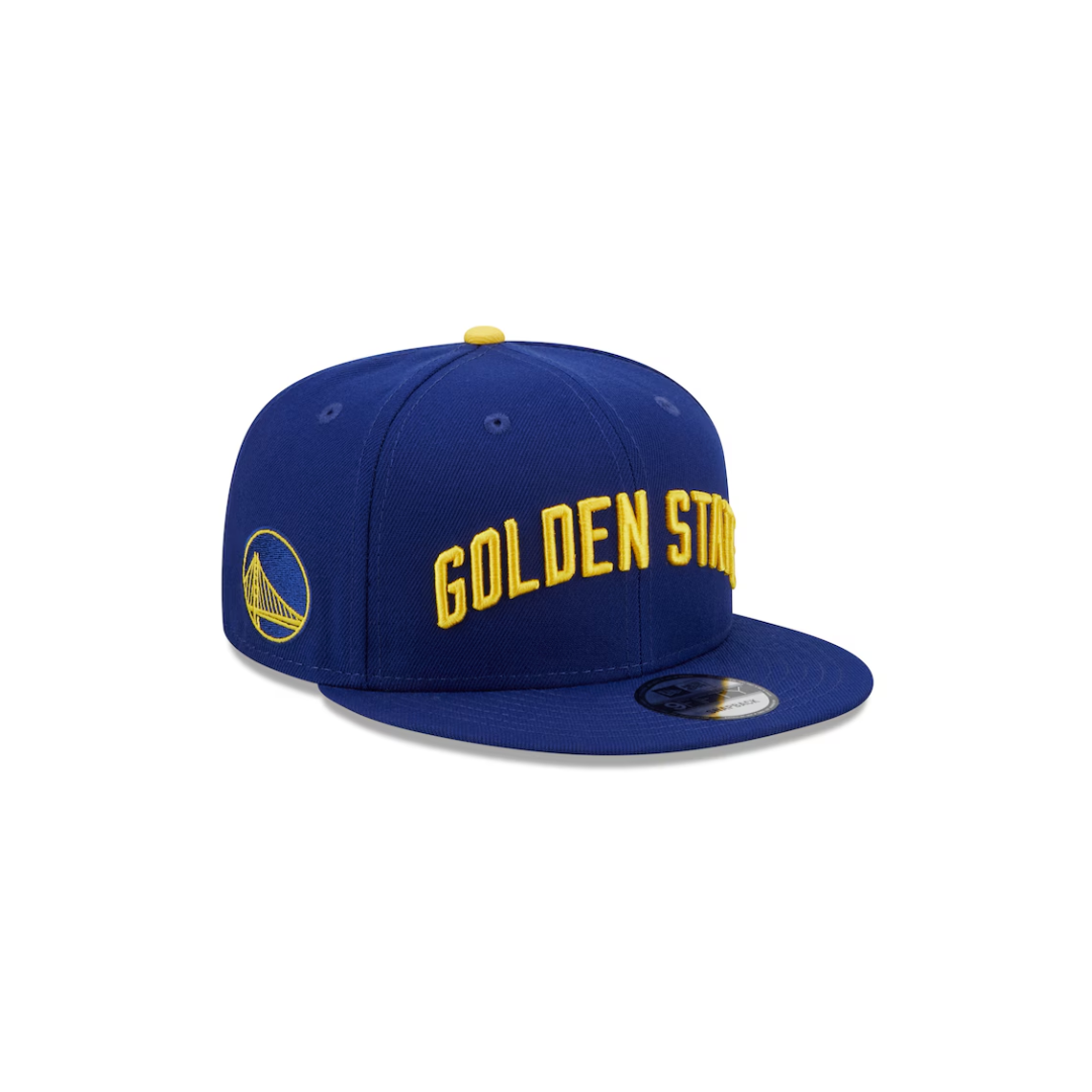 NEW ERA 9FIFTY NBA STATEMENT 22 NBA WARRIORS OSFA TEAM COLOR