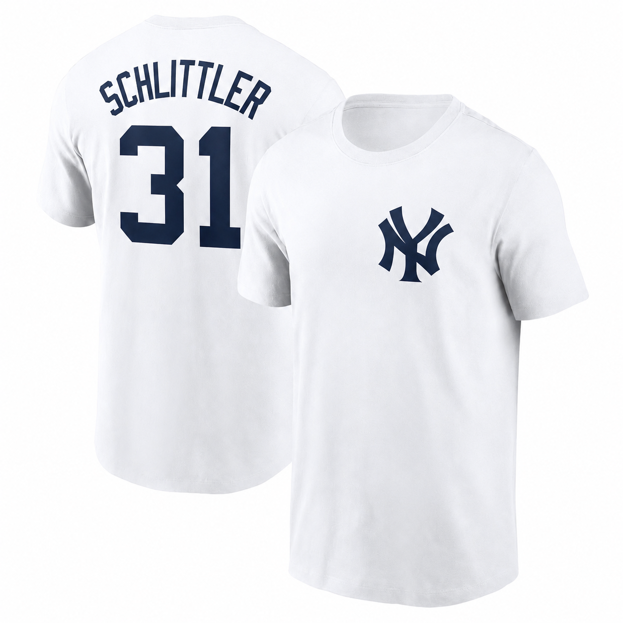 Cam Schlittler New York Yankees Name & Number T-Shirt - White