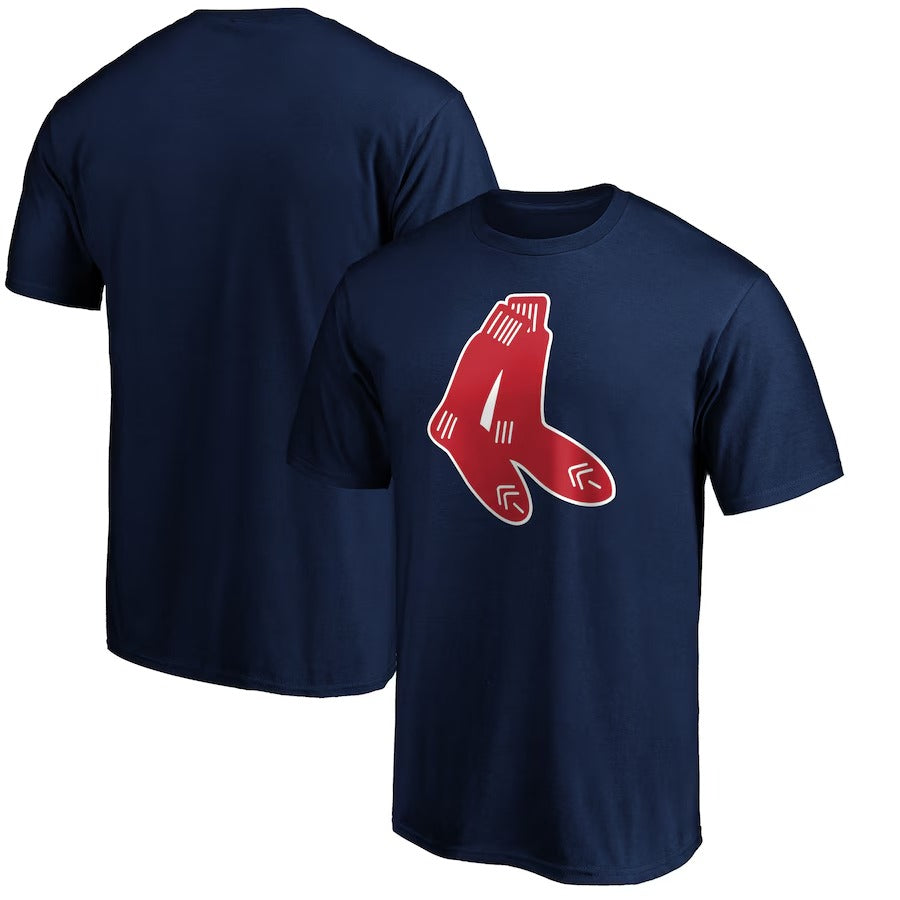 Boston Red Sox Cooperstown Collection Huntington Logo T-Shirt - Navy