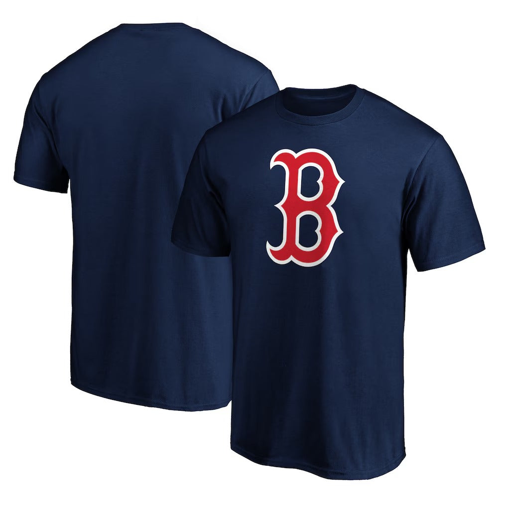 Boston Red Sox Fanatics Official Logo T-Shirt - Navy