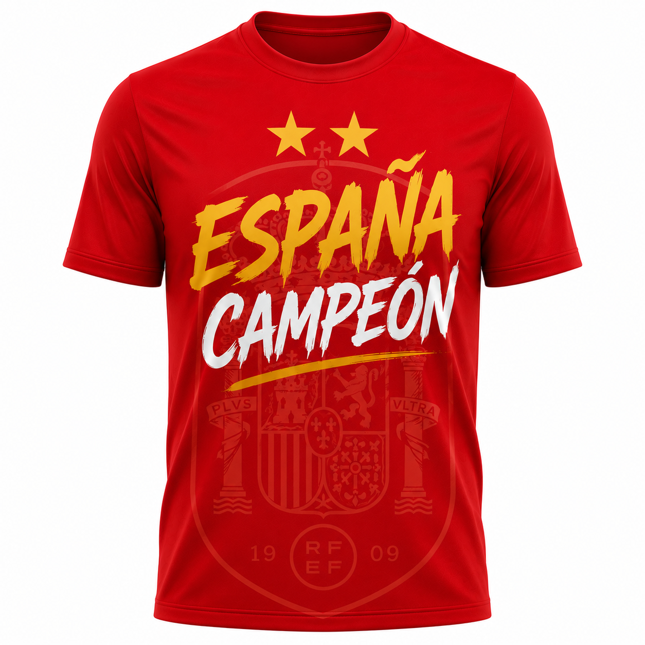 España Campeones World Cup 2026 T-Shirt - Red