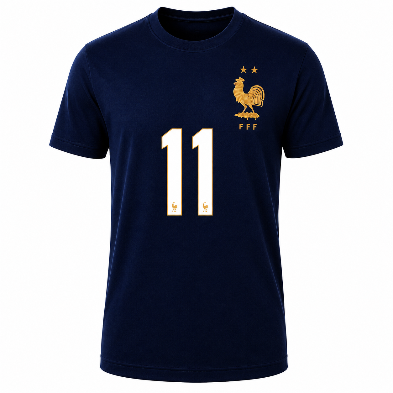 Francia Olise # 11 World Cup 2026 T-Shirt - Navy