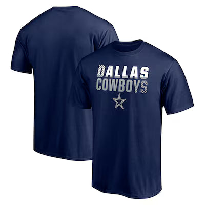 Dallas Cowboys Team Fade Out T-Shirt - Navy