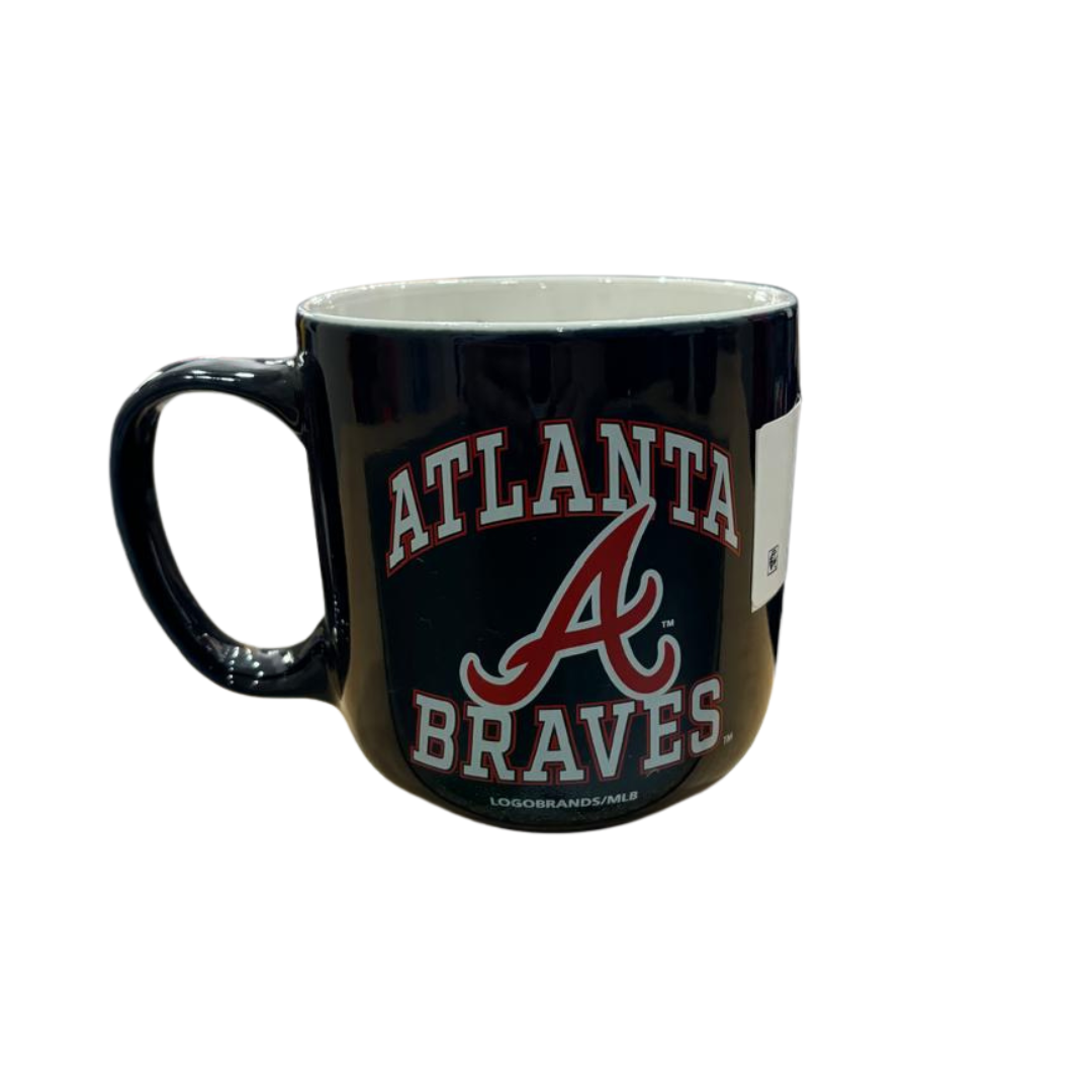 STRIPE MUG NFL BRAVES 15OZ TEAM COLOR