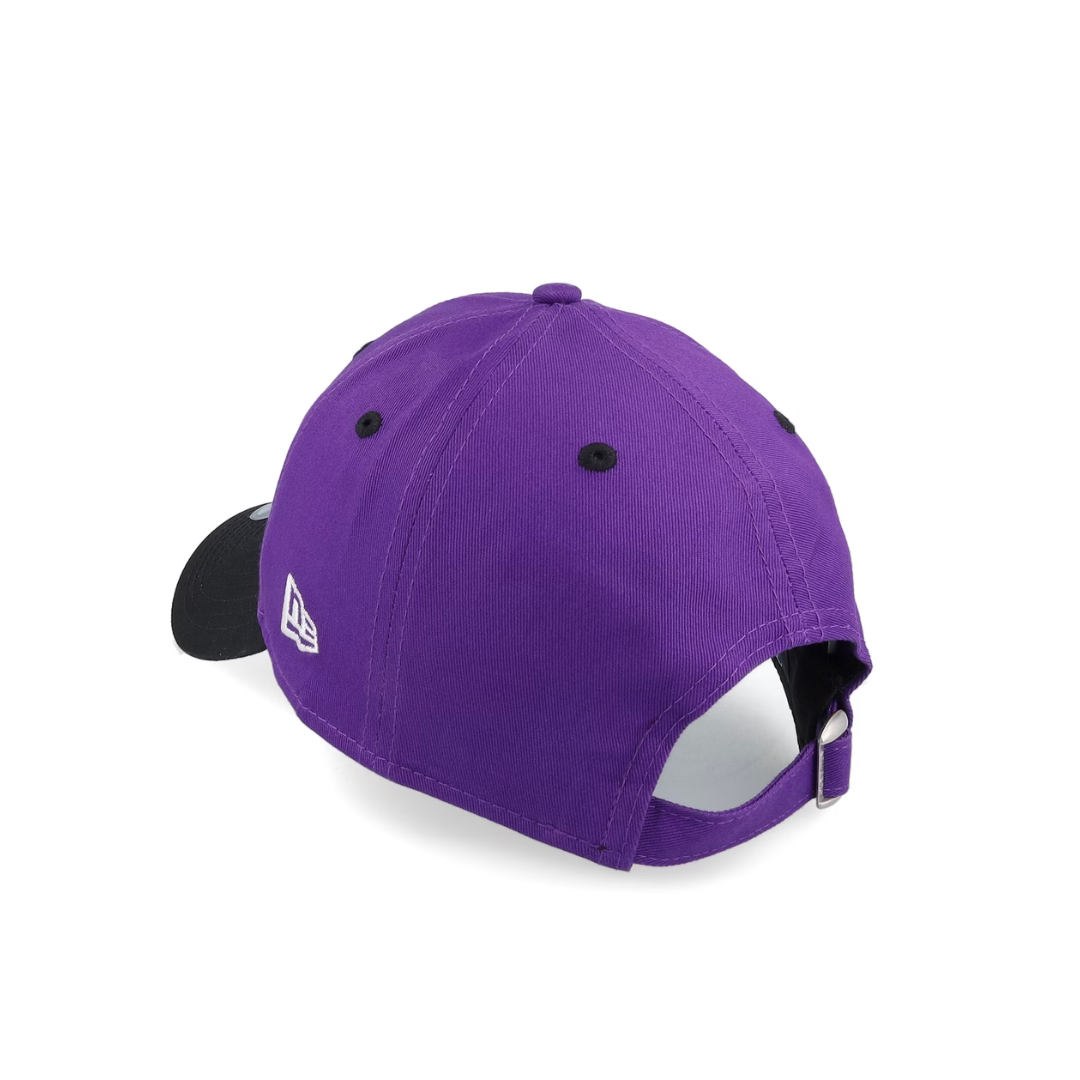 NEW ERA 9FORTY SIDE PATCH NBA LAKERS BLACK OSFA