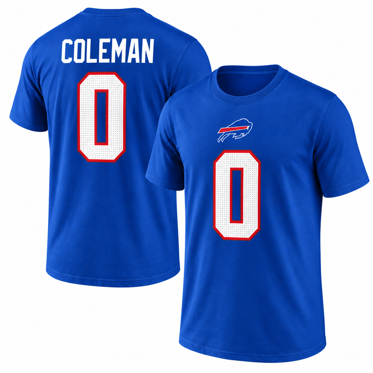 Keon Coleman Buffalo Bills Player Name & Number T-Shirt - Royal