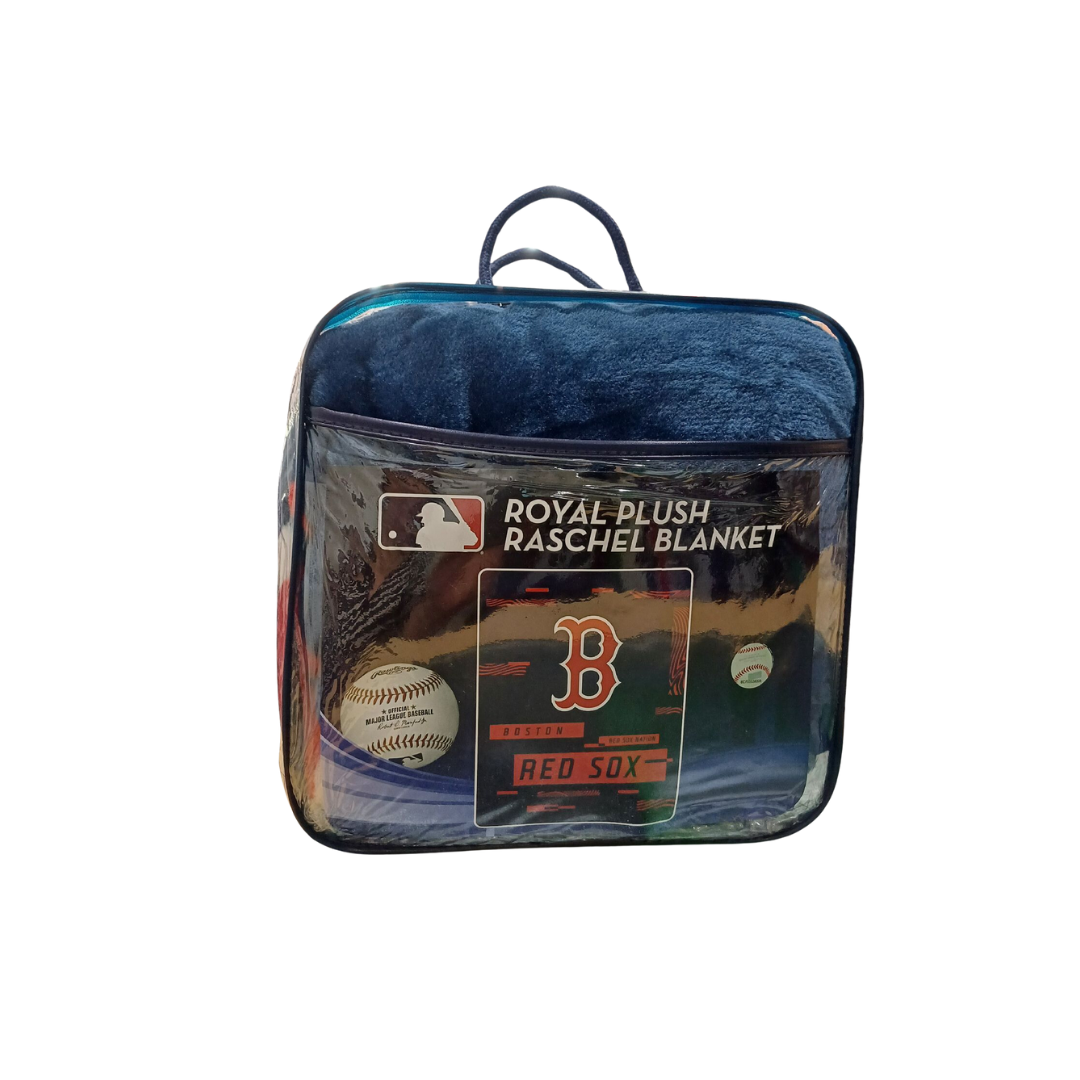 DIGITIZE ROYAL PLUSH BLANKET MLB RED SOX 60pulg X 80pulg TEAM COLOR