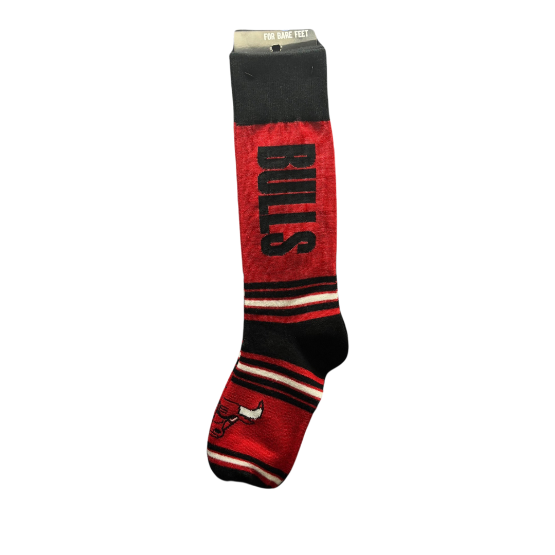 GO TEAM SOCKS ADULT NBA BULLS TEAM COLOR OSFM