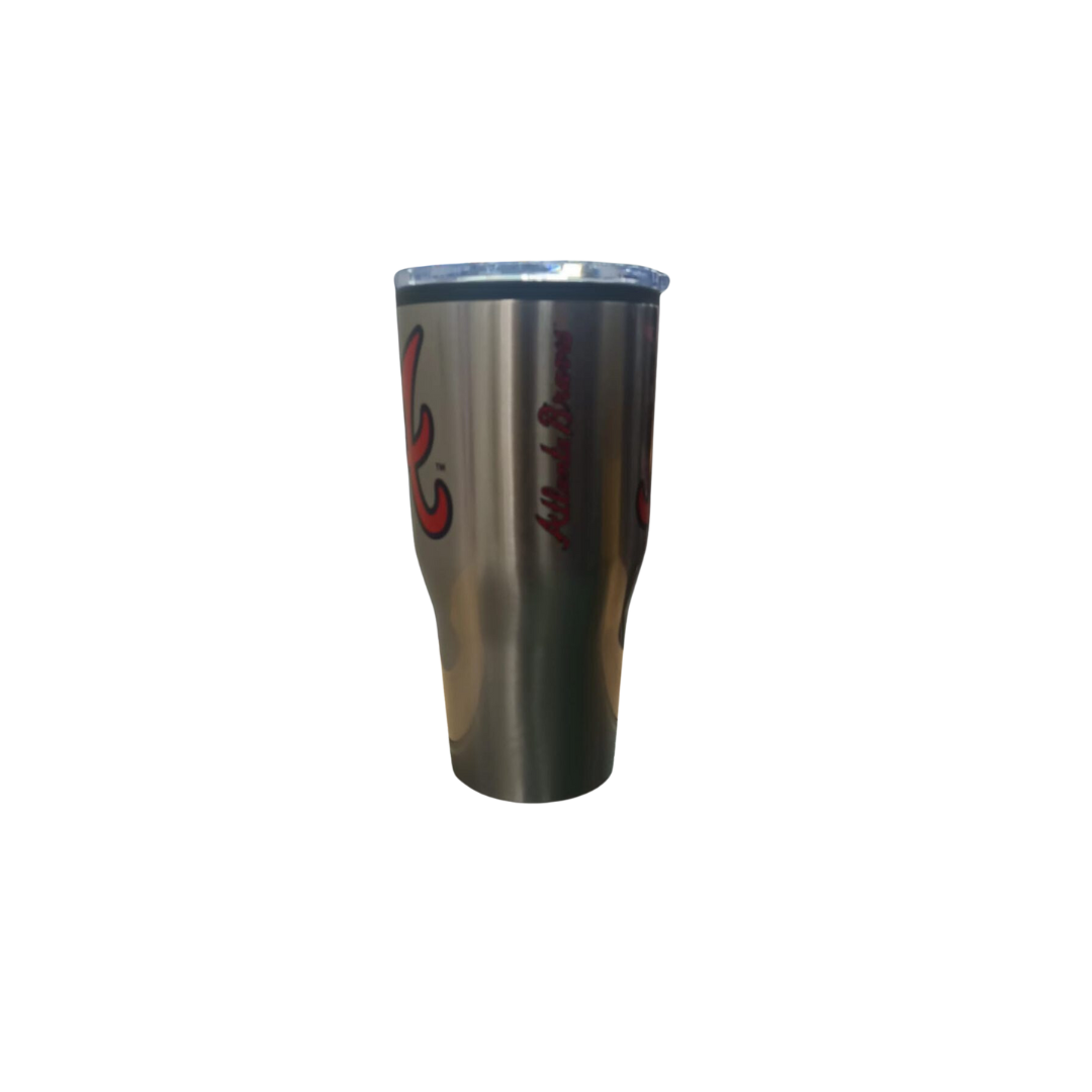 ULTRA TRAVEL MUG CODIGO UTM MLB BRAVES TALLA 30OZ SILVER