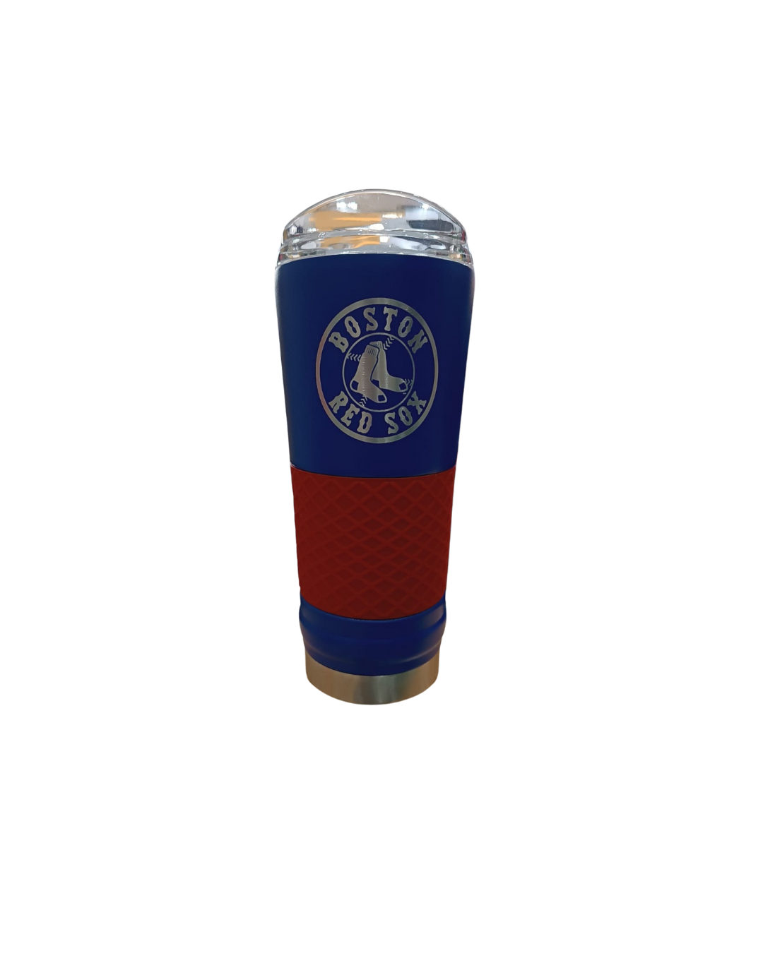 METALLIC TUMBLER THE DRAFT STAINLESS STEEL MLB RED SOX 24OZ TEAM COLOR