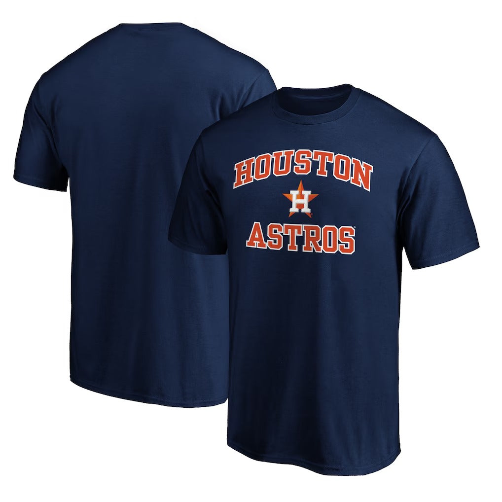 Houston AstrosHeart & Soul Team Logo T-Shirt - Navy