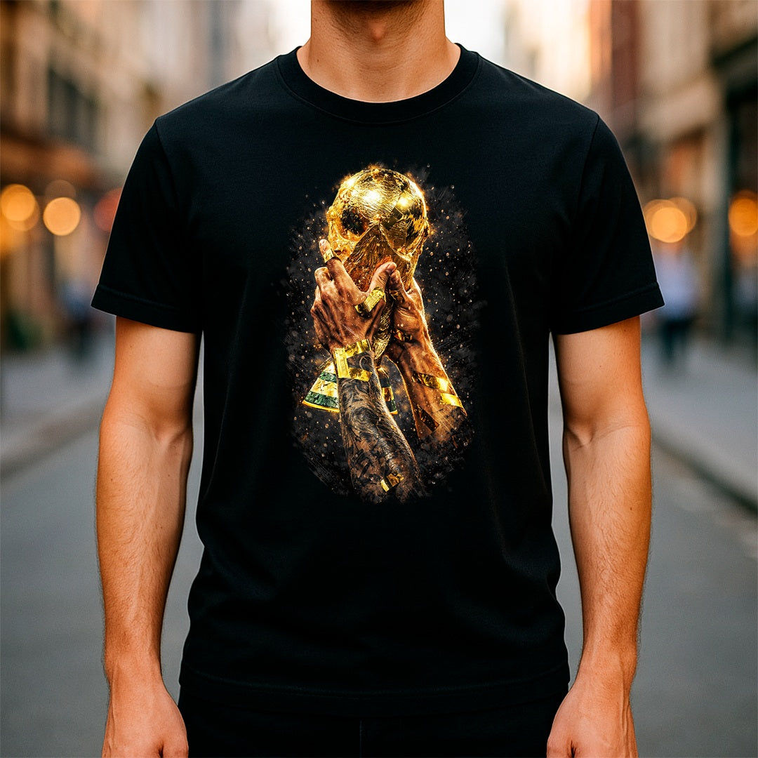 Halftone Lab - FIFA Wolrd Cup 2026 Champions - Black Tee