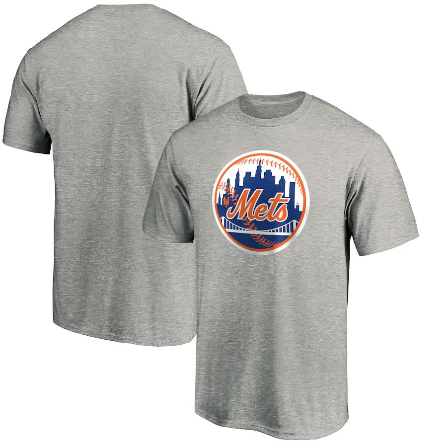 New York Mets Cooperstown Collection Forbes T-Shirt - Heather Gray