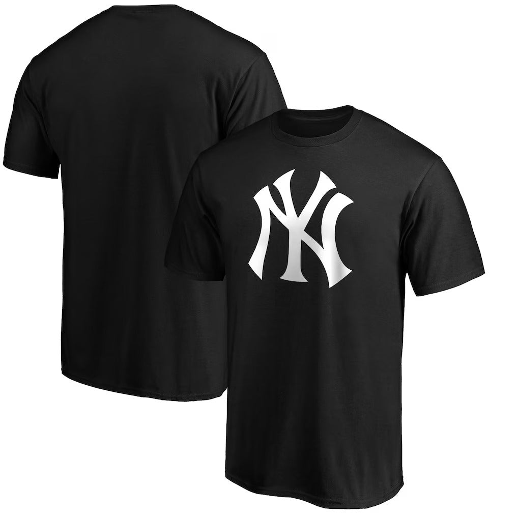 New York Yankees Fanatics Official Logo T-Shirt - Black