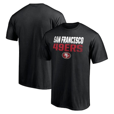 San Francisco 49ers Logo Fade Out T-Shirt - Black