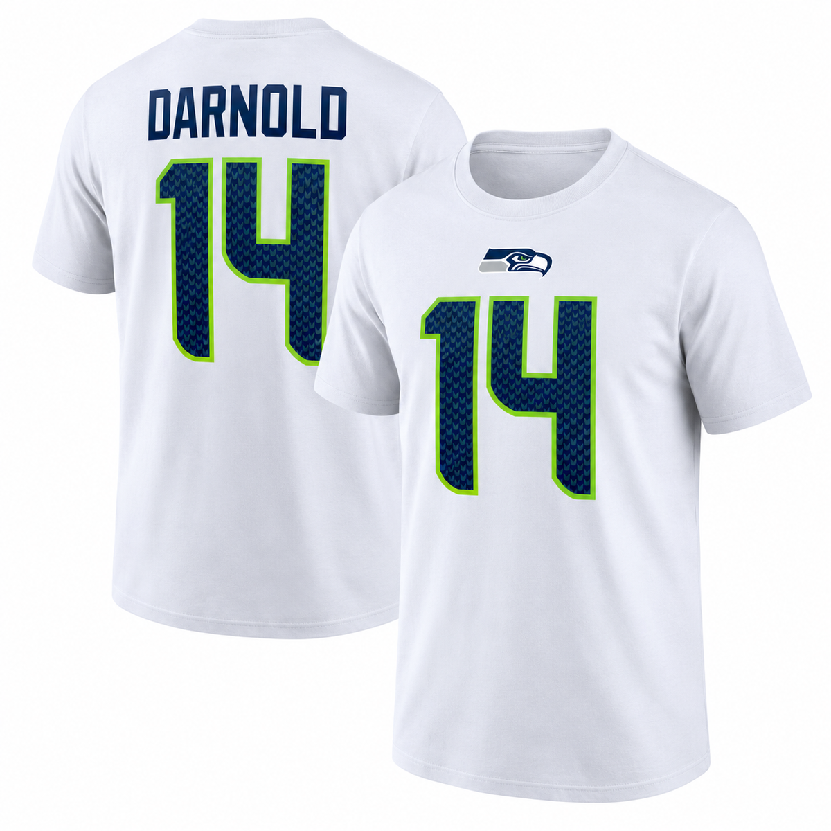 Sam Darnold Seattle Seahawks Name & Number T-Shirt - White