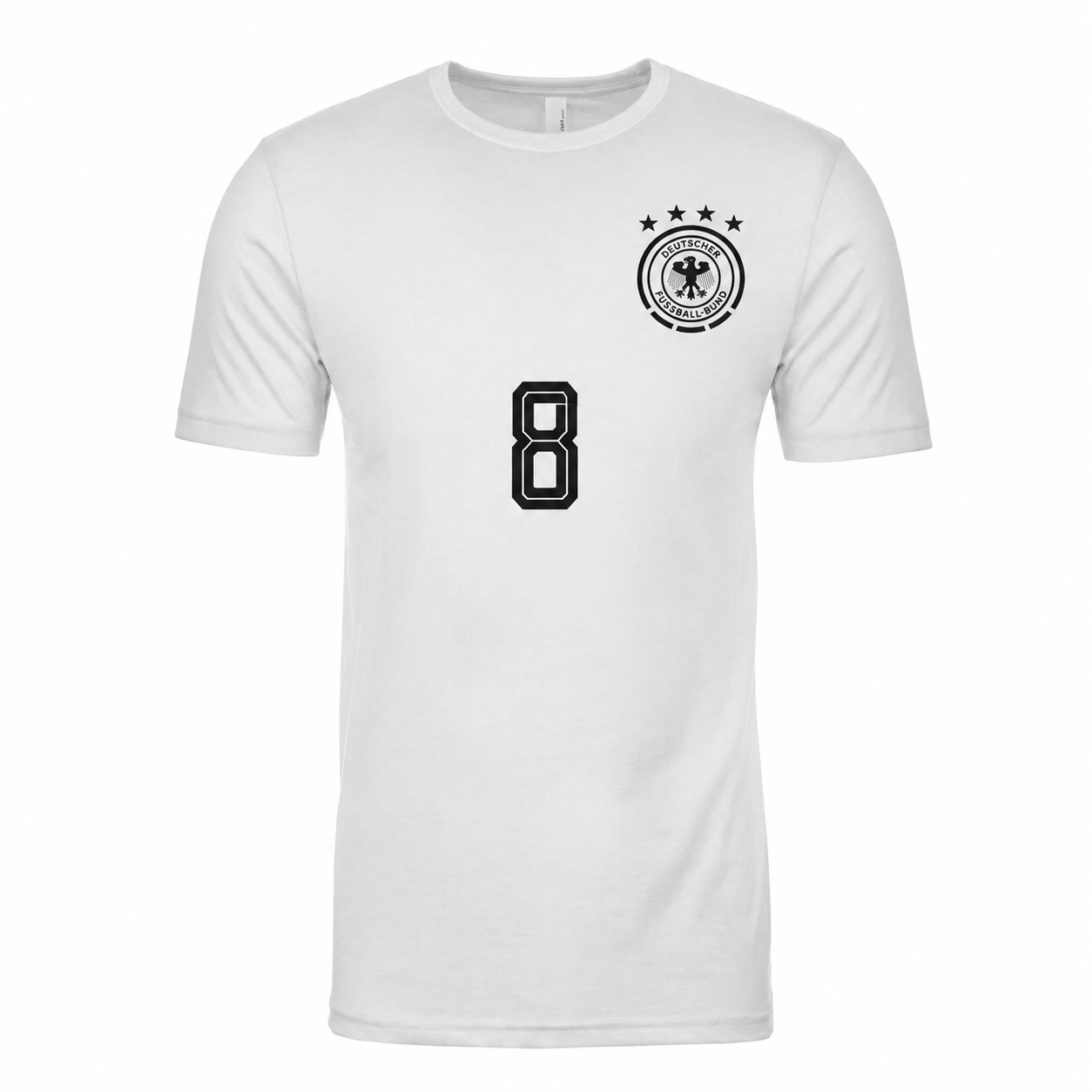 Alemania Leon Goretzka # 8 World Cup 2026 T-Shirt - White