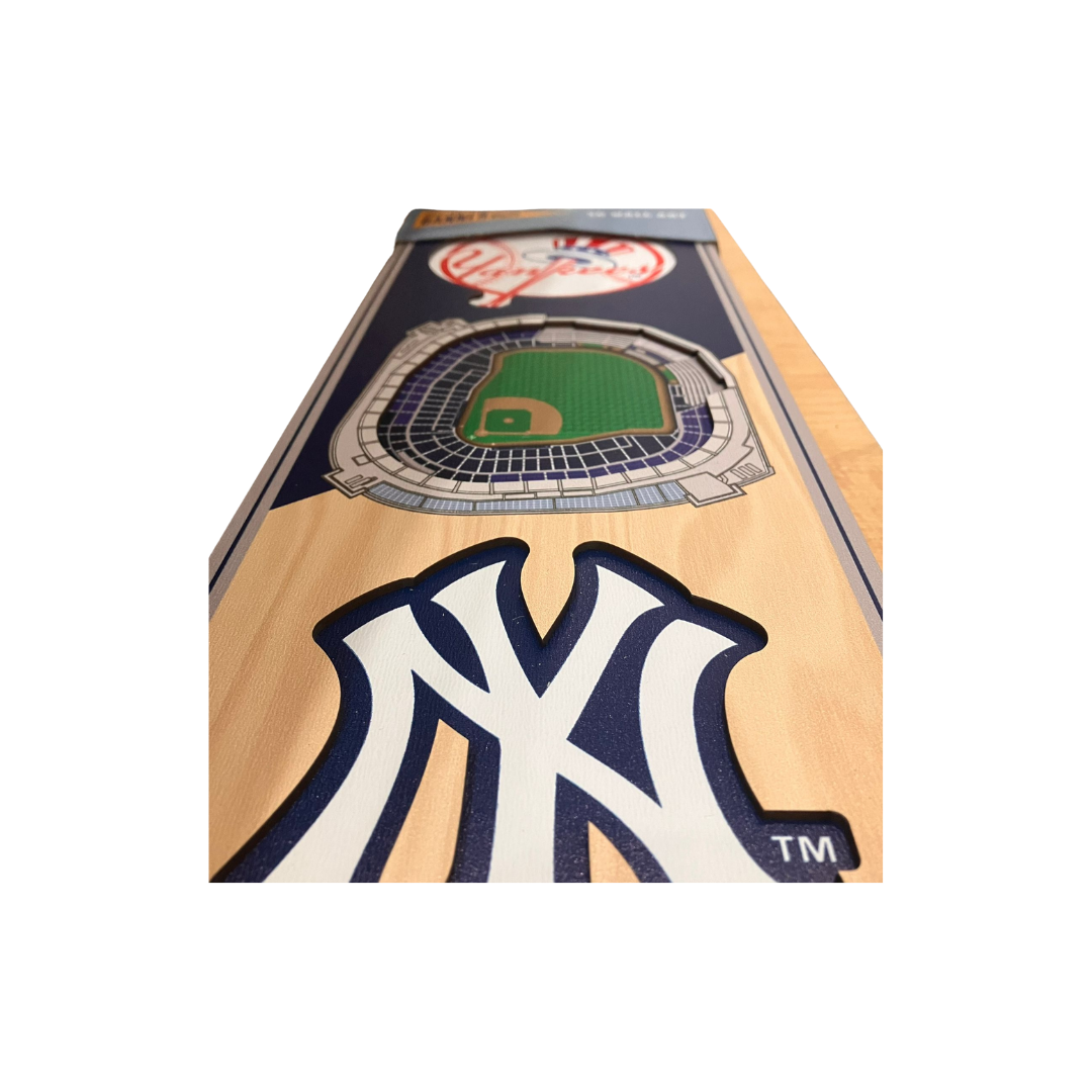 New York Yankees 3D STADIUM VIEW BANNER