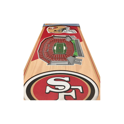 49ERS 3D STADIUM VIEW BANNER