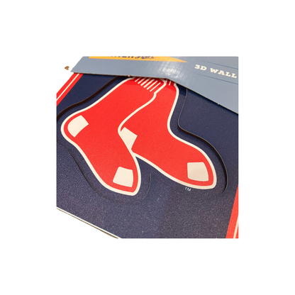 Boston Red Sox 3D STADIUM VIEW BANNER