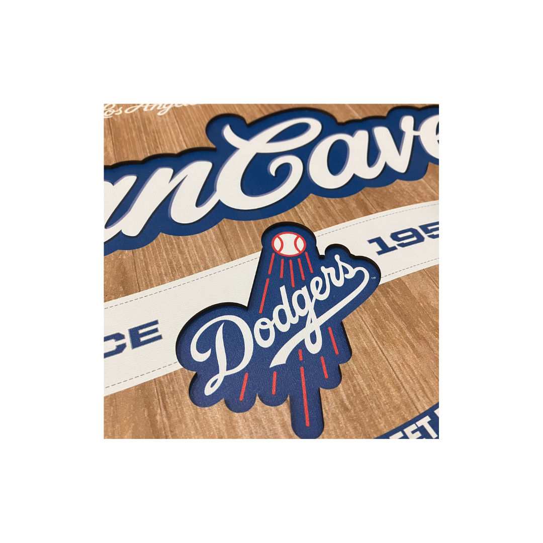 Los Angeles Dodgers 3D FAN CAVE SIGN