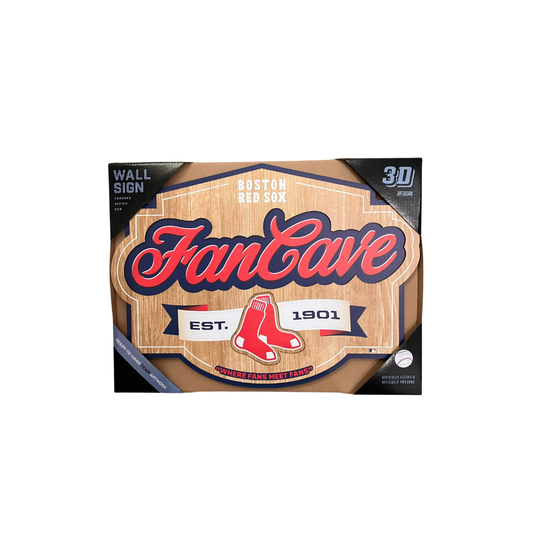 Boston Red Sox 3D FAN CAVE SIGN