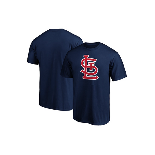 St. Louis Cardinals Fanatics Official Logo T-Shirt - Navy