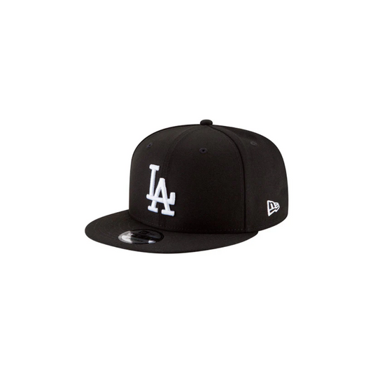 NEW ERA 9FIFTY BASIC SNAP MLB DODGERS OSFA BLACK-WHITE