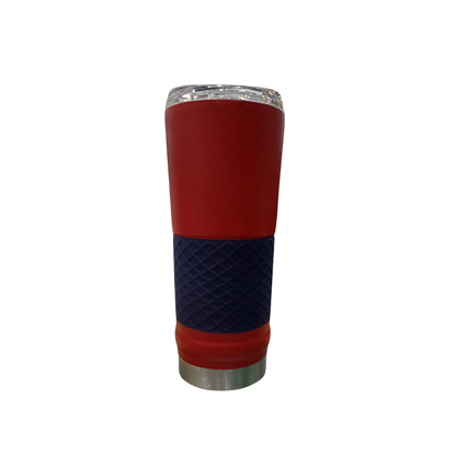 METALLIC TUMBLER THE DRAFT RALLY CRY STAINLESS STEEL NFL PATRIOTS 24OZ TEAM COLOR