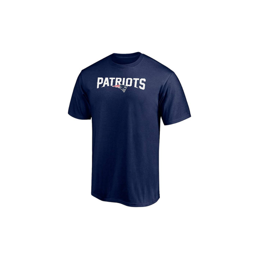 T-SHIRT NFL PATRIOTS NEXT LEVEL PRIMARY LOGO - NAVY BLUE