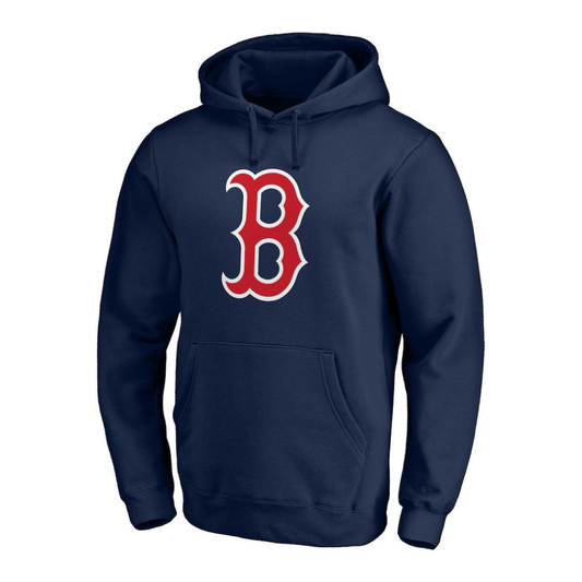 Boston Red Sox Primary Logo Pullover Hoodie - Navy