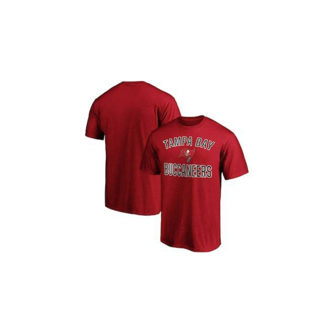 T-SHIRT NFL BUCCANEERS NEXT LEVEL CITY NAME LOGO - SCARLET