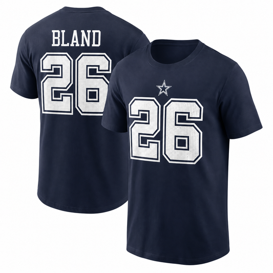 DaRon Bland Dallas Cowboys Name & Number T-Shirt - Navy