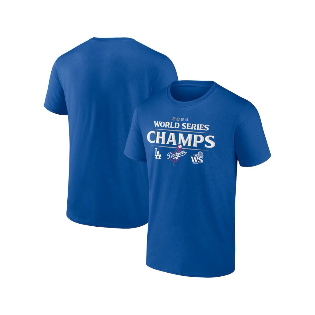 Tshirt Mlb Dodgers World Series Champions Blue