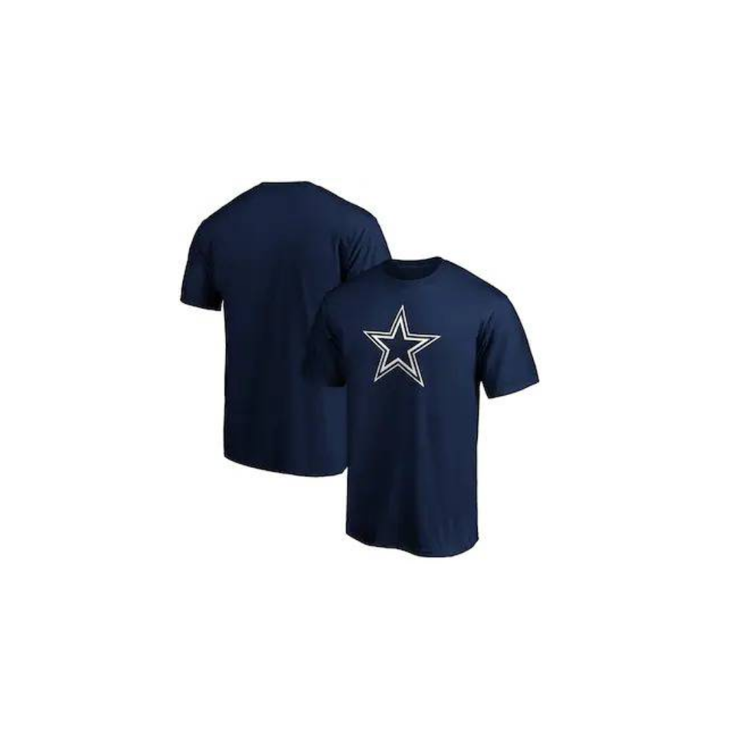 T-SHIRT NFL COWBOYS NEXT LEVEL PRIMARY LOGO - NAVY BLUE