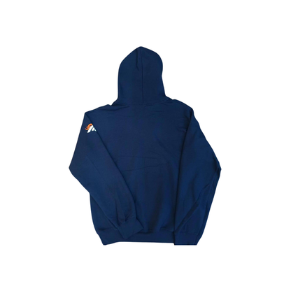 GILDAN DRYBLEND HOODIE SWEATSHIRT NFL BRONCOS LEAGUE NAVY