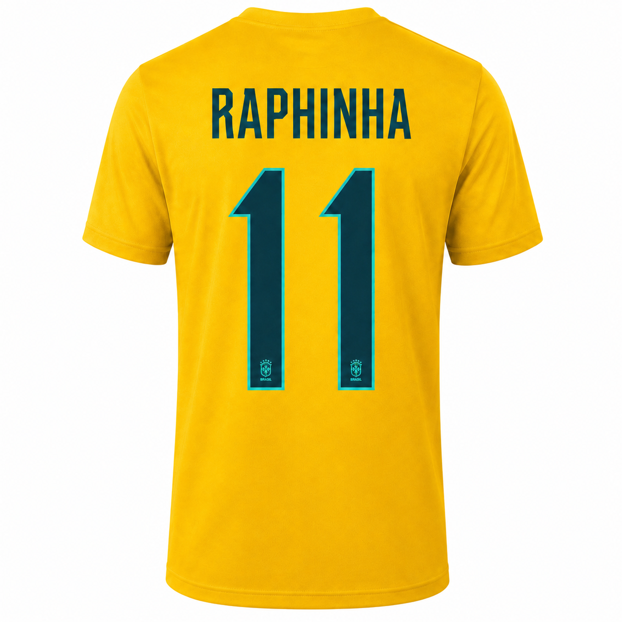 Brasil Raphinha World Cup 2026 T-Shirt - Yellow