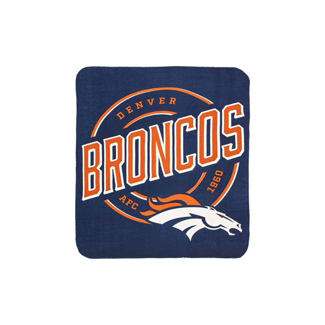 NORTHWEST FLEECE THROW 127X152 CAMPAIGN DESIGN NFL BRONCOS TEAM COLOR