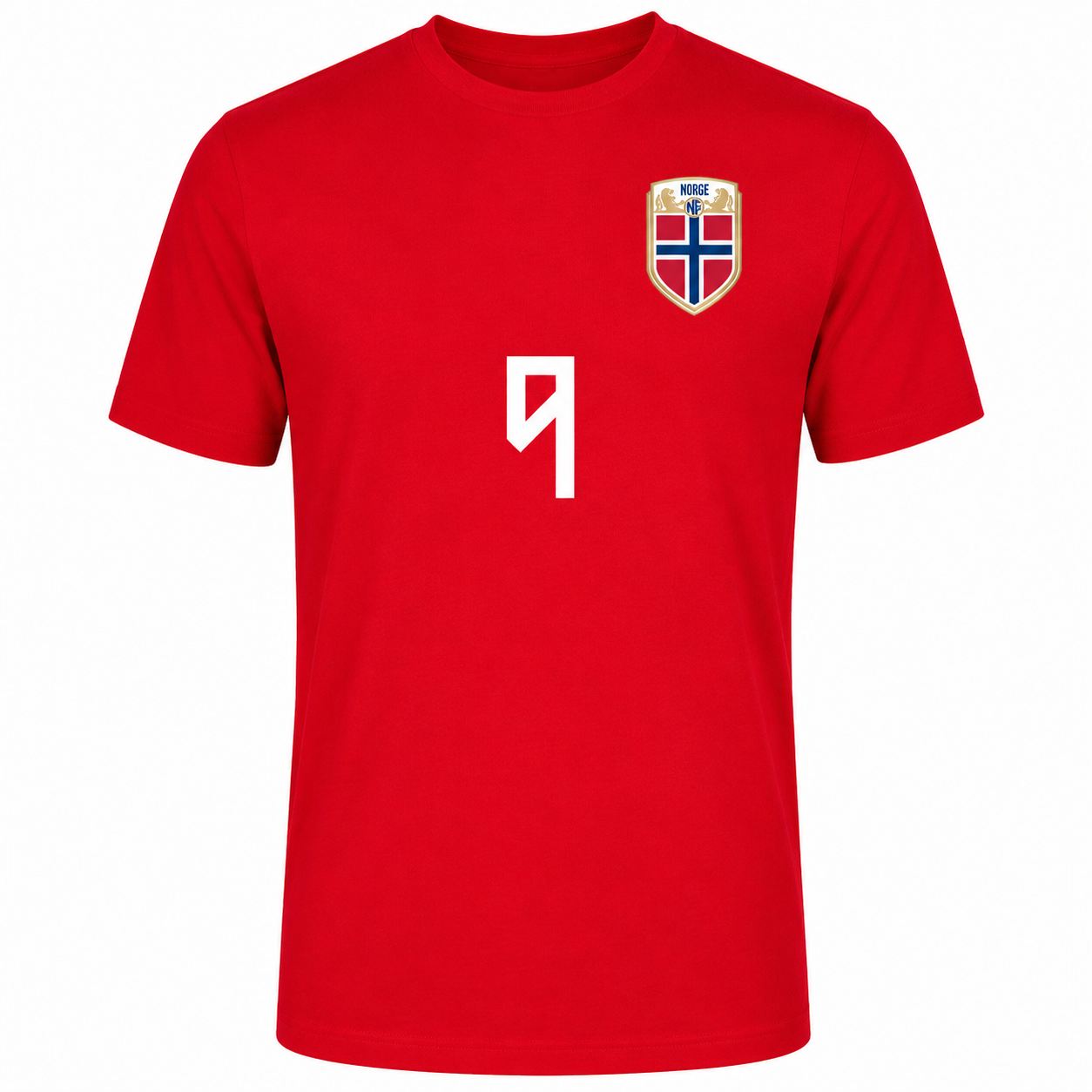 Noruega Haaland World Cup 2026 T-Shirt - Red