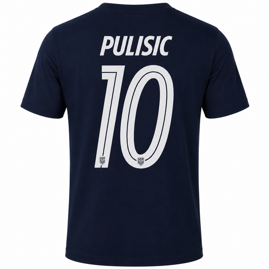 Estados Unidos Pulisic # 10 World Cup 2026 T-Shirt - Navy