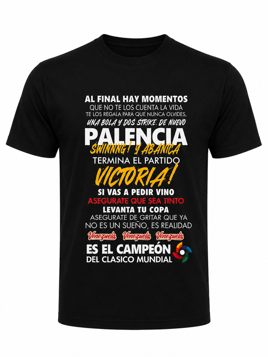 T-Shirt Venezuela Campeón CMB - Ernesto Jerez