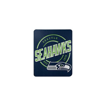 NORTHWEST FLEECE THROW 127X152 CAMPAIGN DESIGN NFL SEAHAWKS TEAM COLOR