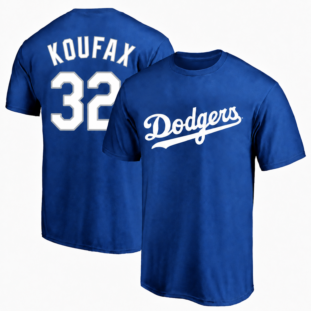Sandy Koufax Los Angeles Dodgers Name & Number T-Shirt – Royal