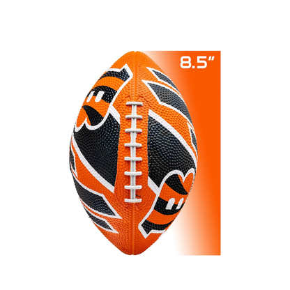 Franklin Sports Rubber JUNIOR Footballs NFL BENGALS