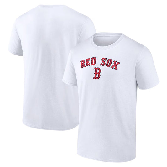Boston Red Sox Team Lockup T-Shirt - White