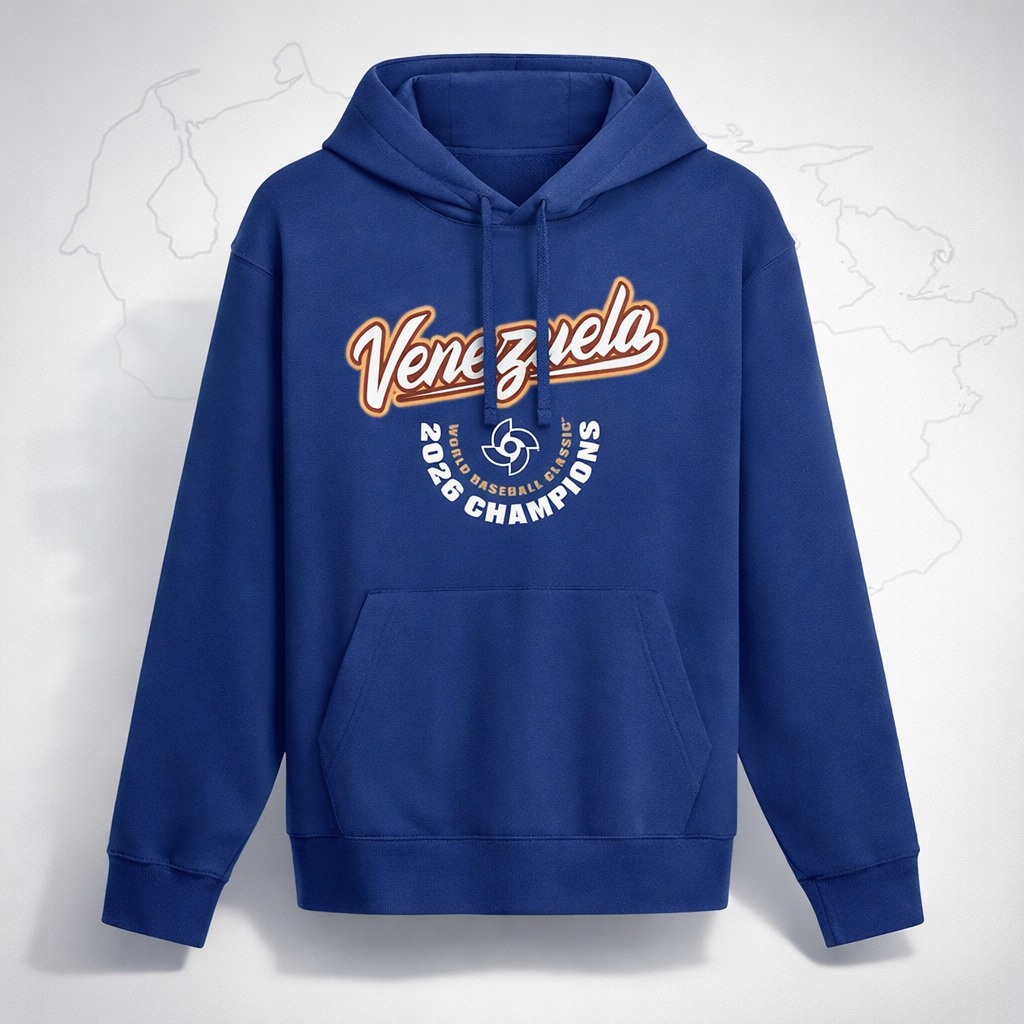 Venezuela WBC 2026 Champions Hoodie - Royal Blue