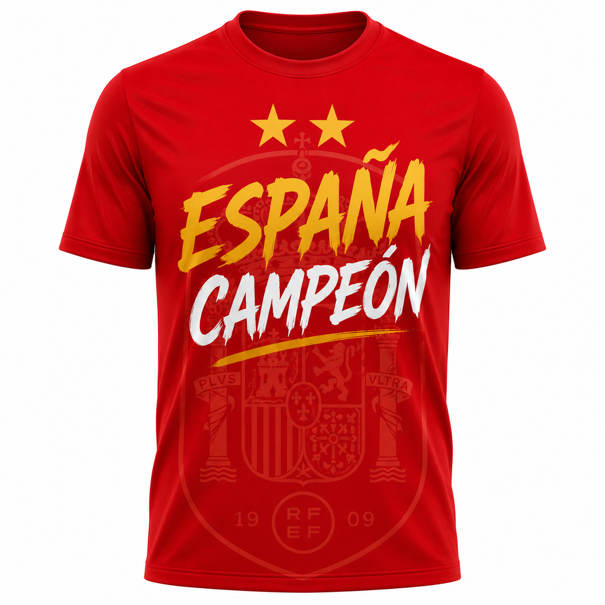 España Campeones World Cup 2026 T-Shirt - Red