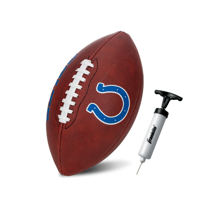 Franklin Sports Rubber JUNIOR Footballs NFL COLTS